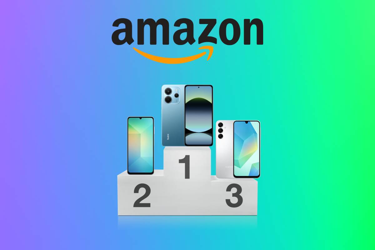 Voici le top des 3 des smartphones les plus vendus sur Amazon.